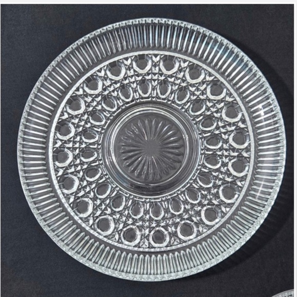 VTG Indiana Glass Presentations Crystal Chip & Dip 2 Piece Set 5451 Original Box - Picture 10 of 14